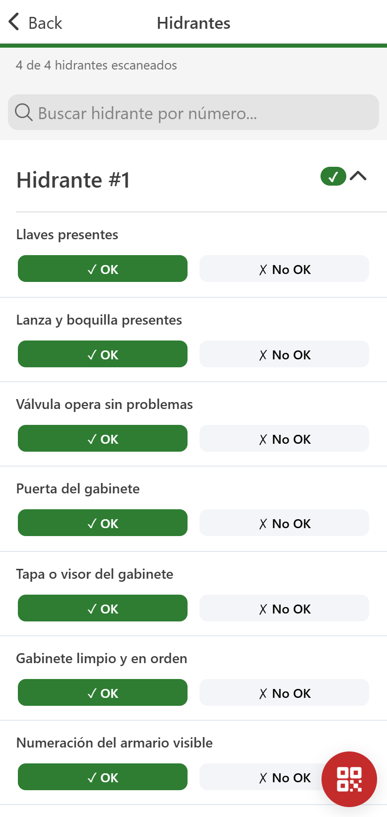 App móvil offline para técnicos — captura 1
